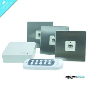 Image of Energenie Mi|Home Smart Steel Switch Bundle