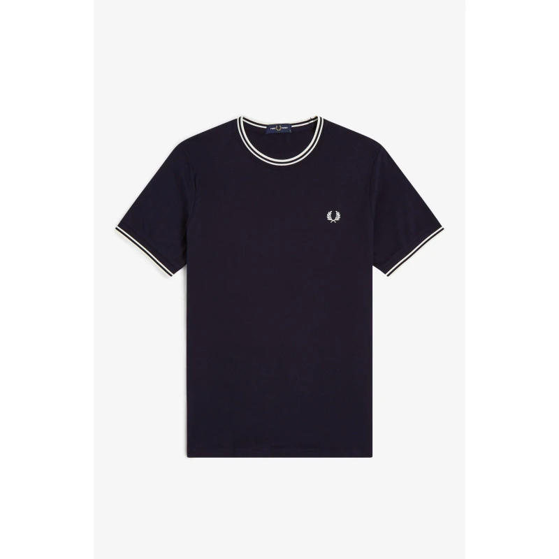 Image of Fred Perry Twin Tipped T-Shirt Navy 795 male M
