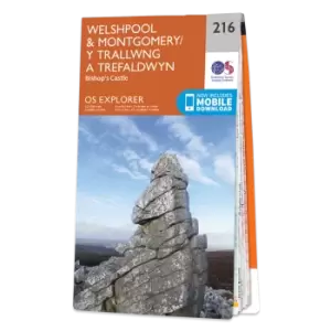 Image of Map of Welshpool & Montgomery