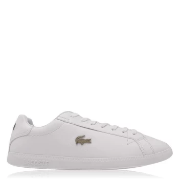 Image of Lacoste Lacoste Graduate Trainers Mens - White