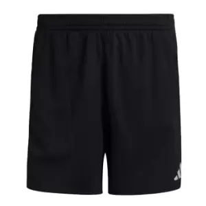 Image of adidas Run Icons 3 Bar Logo Shorts Mens - Black