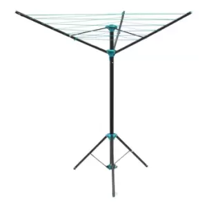 Image of Jvl 3 Arm Portable Free Standing Rotary Airer, 16 Metre