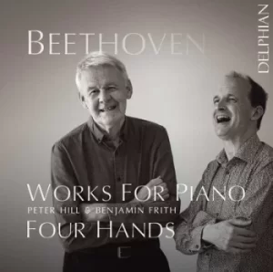 Image of Beethoven Works for Piano Four Hands by Ludwig van Beethoven CD Album