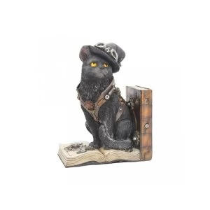 Image of Purring Pioneer Cat Figurine