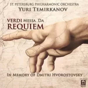Image of Verdi Messa Da Requiem In Memory of Dmitri Hvorostovsky by Giuseppe Verdi CD Album