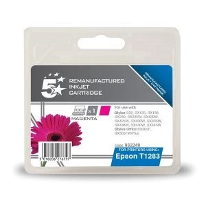 Image of 5 Star Office Epson Fox T1283 Magenta Ink Cartridge