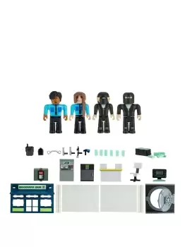 Image of Roblox Rob - Deluxe Playset (Brookhaven: Bank Outlaw And Order) W12