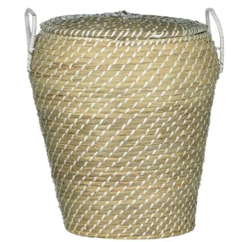 Image of Hotel Collection Hotel Rattan Laundry - white