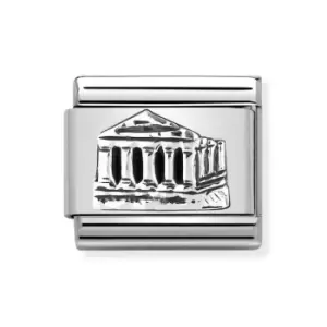 Image of Nomination Classic Silver Parthenon Charm