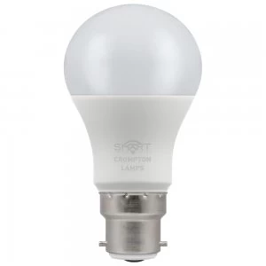 Image of Crompton Lamps LED Smart GLS 8.5W Dimmable 3000K BC-B22d - CROM12301