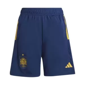Image of 2022-2023 Spain Training Shorts (Navy) - Kids