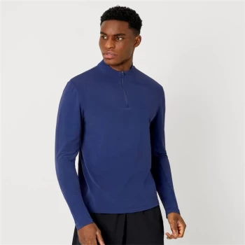 Image of Everlast Greatness Half Zip Top - Navy