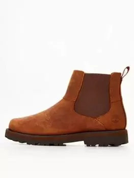 Image of Timberland Courma Kids Chelsea Boot, Brown, Size 4 Older