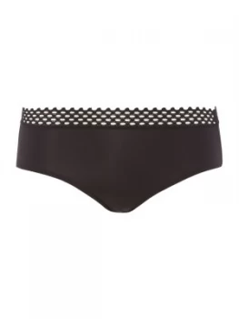Image of b.temptd Tied in Dots Bikini Brief Black