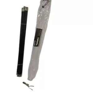 Image of 12m 12 Piece Drain Rod Set with Worm Screw & Plunger for Unblocking Drains