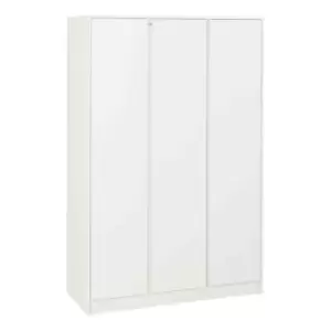 Image of Seconique Malvern 3 Door Wardrobe - White