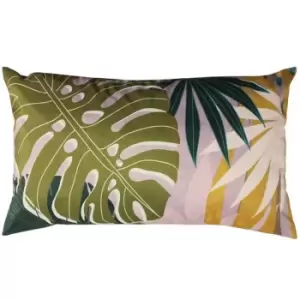 Image of Furn Leaf Outdoor Cushion Cover (One Size) (Blush)