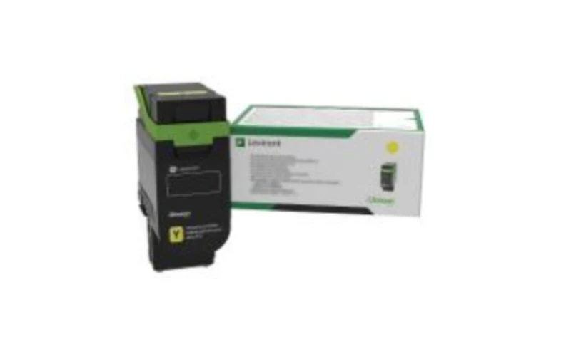 Image of Lexmark 77L20Y0 Yellow Return Programme Toner Cartridge (Original)