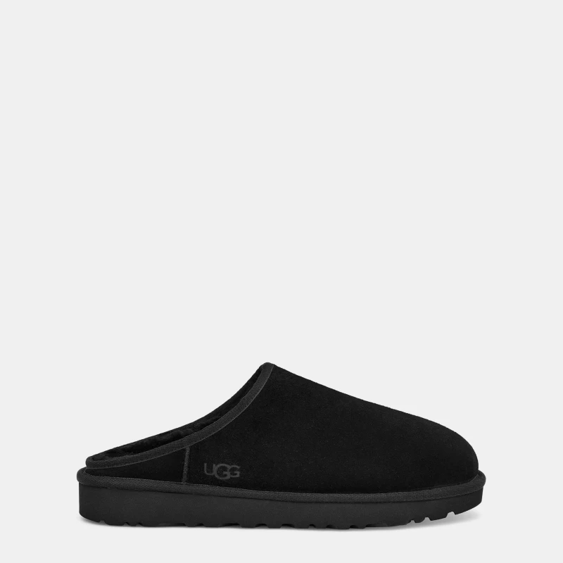 Image of Ugg Classic Slip on Slippers Black 7 UK