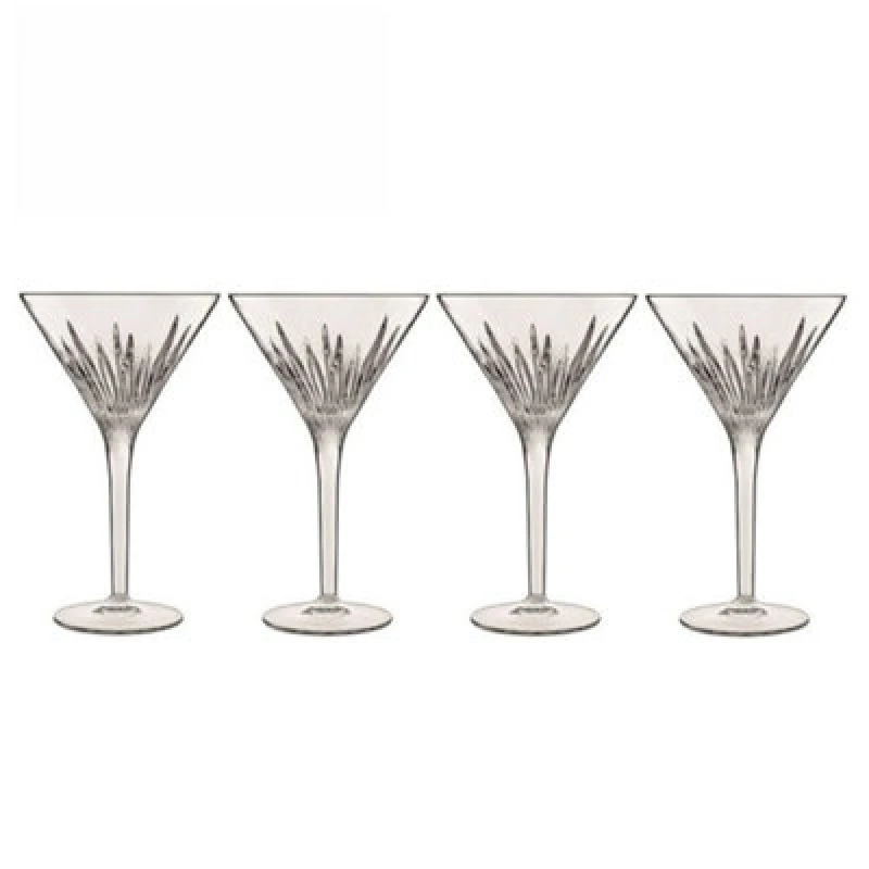 Image of Luigi Bormioli Mixology Martini Glasses - 4x 215ml Clear