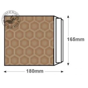 Image of Blake Purely Packaging CD Peel and Seal Padded Envelopes Gold Pack of 200