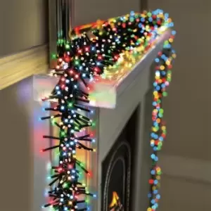 Image of Premier Decorations 960 LED Clusters with Timer -Multicolour
