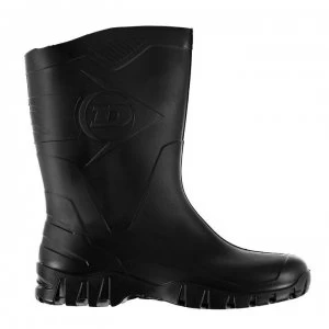 Image of Dunlop Mens Half Wellingtons - Black