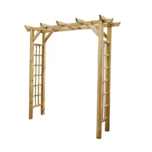 Image of Zest4Leisure Twilight Wooden Garden Arch