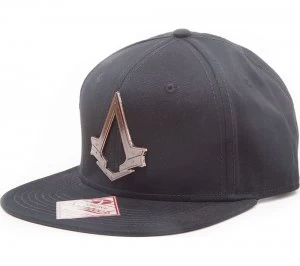 Image of Assassins Creed Syndicate Bronze Logo Snapback Cap - Black