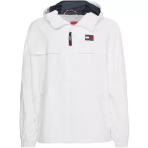 Image of Tommy Jeans Chicago Windbreaker - White