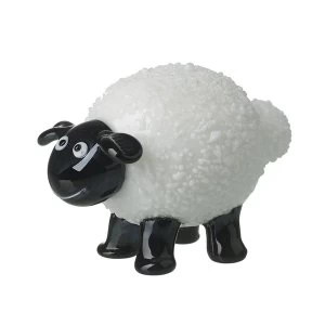 Image of Glass Sheep Ornament By Heaven Sends