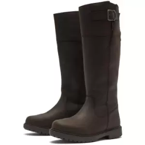 Image of Chatham Womens Brooksby Riding Boots Dark Brown Leather 5 (EU38)
