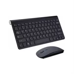 Image of Tactus Compact Wireless Keyboard and Mouse - Black