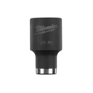 Image of Milwaukee SHOCKWAVE 3/8'' Short Socket 12mm - N/A