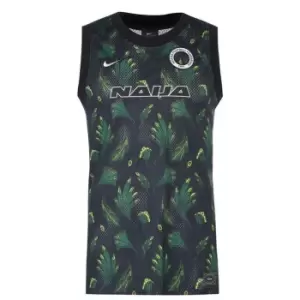 Image of Nike Nigeria Basketball Top Mens - Green