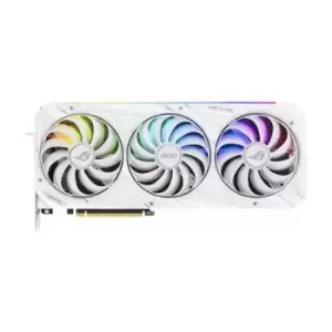 Image of ASUS ROG -STRIX-RTX3090-O24G-WHITE NVIDIA GeForce RTX 3090 24 GB GDDR6X