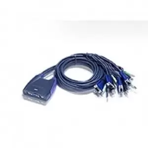 Image of Aten CS64U Black KVM switch