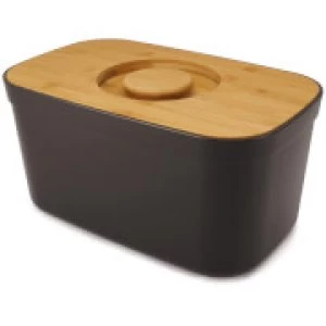 Image of Joseph Bread Bin with Cutting Board Lid - Black