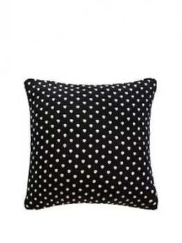 Image of Tess Daly Polka Knit Cushion