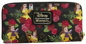 Image of Beauty and the Beast Loungefly - Belle Roses Wallet multicolour