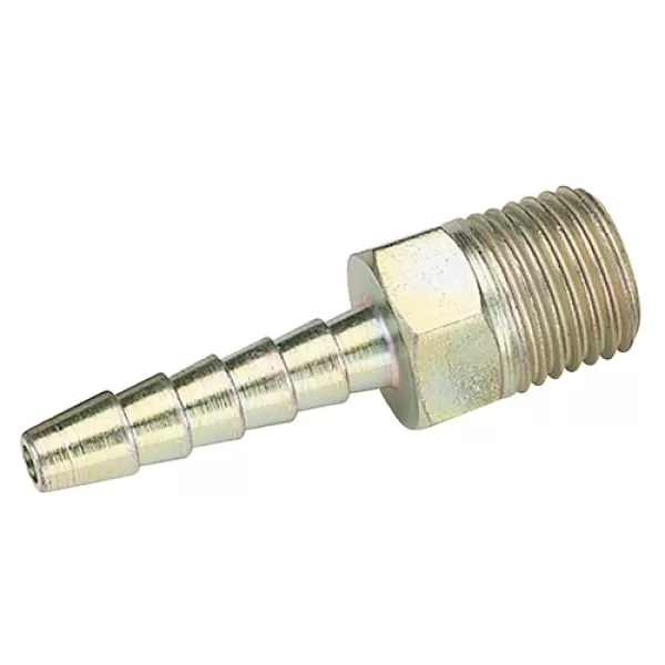 Image of Draper 1/4" BSP Taper 3/16" Bore PCL Male Screw Tailpiece (Sold Loose)