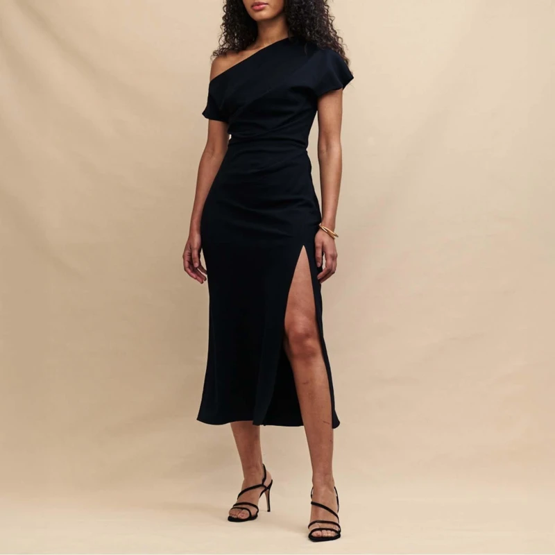 Image of Nobodys Child Katty Midaxi Dress Black female 8