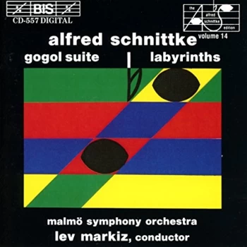 Image of Alfred Schnittke - Gogol Suite, Labyrinths (Markiz, Malmo So, Kontra) CD