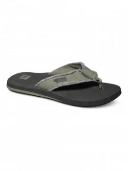 Image of Quiksilver Mens Monkey Abyss Sandal Green