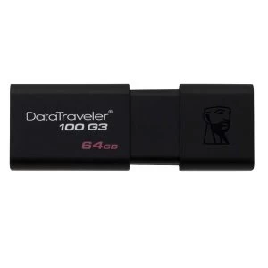 Image of Kingston DataTraveler 100 G3 64GB USB Flash Drive