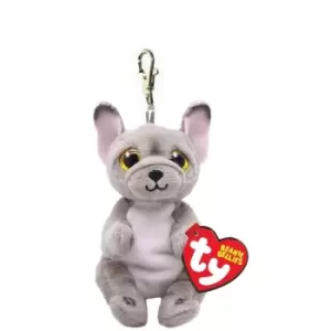 Image of Beanie Bellies Key Clip Wilfred Dog 10cm