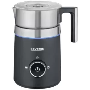Image of Severin SM 3585 SM 3585 Milk frother Stainless steel (brushed), Black (matt) 500 W