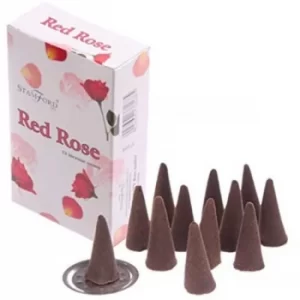 Image of Red Rose Incense Cones From Stamford