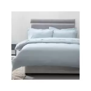 Image of Belledorm Easycare Polycotton Percale 200 Thread Count Duvet Cover, Duck Egg, King