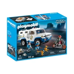 Image of Playmobil Money Transport Vehicle (9371)
